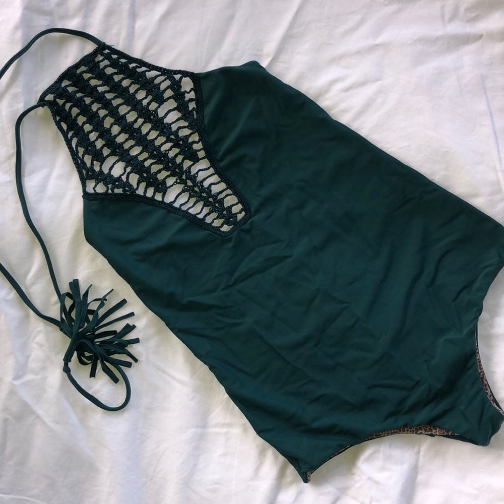 Acacia Swimwear Full Piece in Seaweed